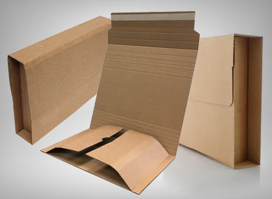 Honey Pack Book Sleeves Corrugated Wraps
