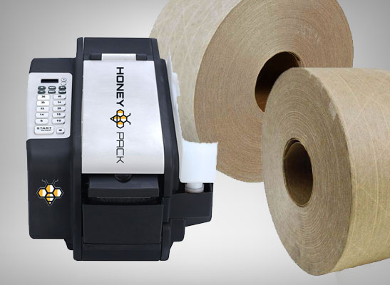 HoneyPack Water Activated Tapes and Machines